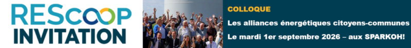 Colloque : Les alliances énergétiques citoyens-communes - Le 01/09/2026 au SPARKOH